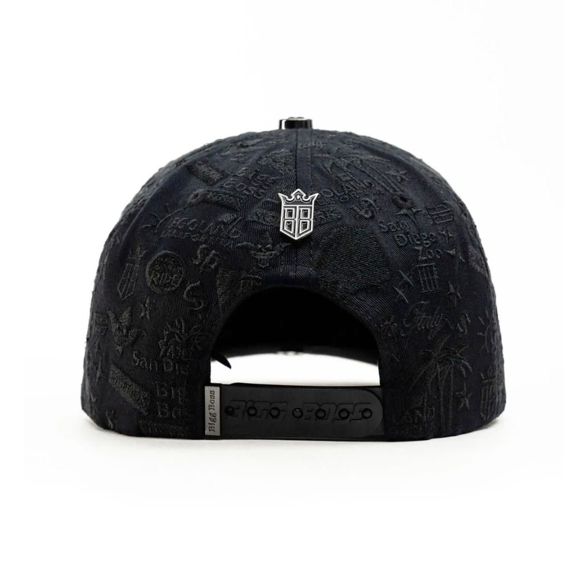 GORRA BIGBOSS SAN DIEGO BLACK LIMITED EDITION