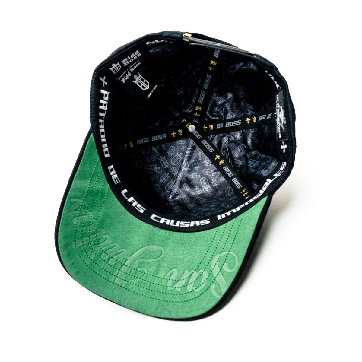 GORRA BIGBOSS SAN JUDAS CRISTAL BLACK LIMITED EDITION