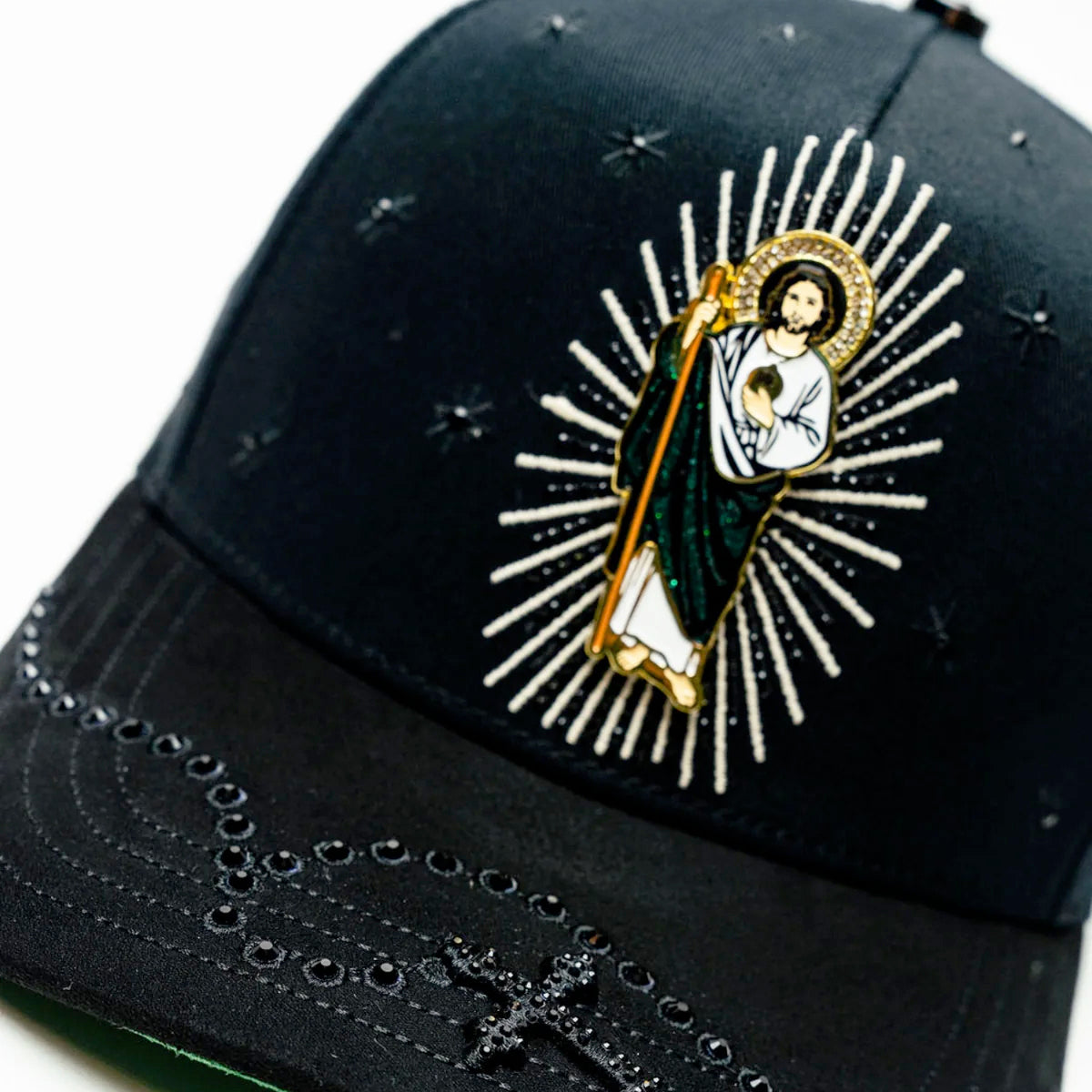 GORRA BIGBOSS SAN JUDAS CRISTAL BLACK LIMITED EDITION