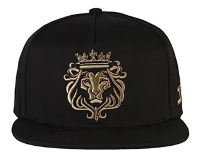 GORRA JC HATS EL REY 819 NEGRO,DORADO